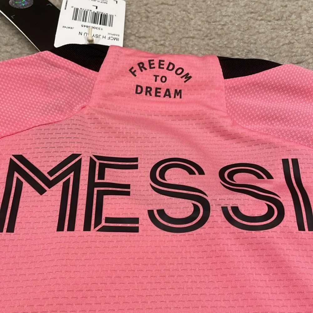 Adidas INTER MIAMI CF 24/25 MESSI HOME JERSEY men size L NWT - Picture 7 of 7